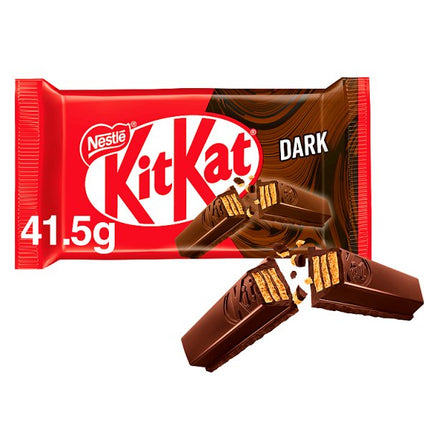 Dark Chocolate Kit Kat 4 Finger Chocolate Bar 24 x 41.5g