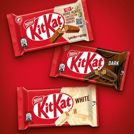 Dark Chocolate Kit Kat 4 Finger Chocolate Bar 24 x 41.5g