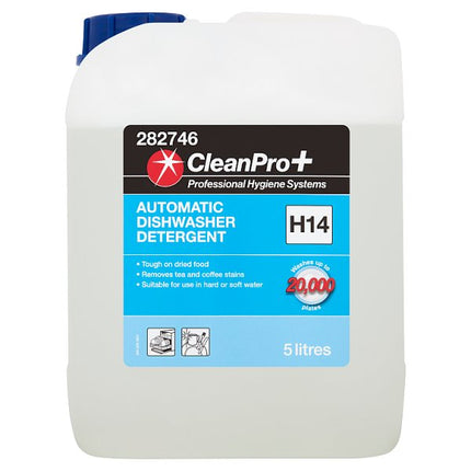 Dishwasher Detergent 5L | CleanPro+ Automatic Dishwasher Detergent H14