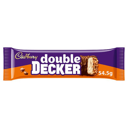 Double Decker Chocolate Bar 48 x 54.5g | Cadbury Double Decker