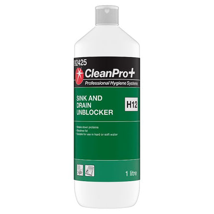 Drain Unblocker 1 x 1 Litre | Professional Sink & Drain Cleaner