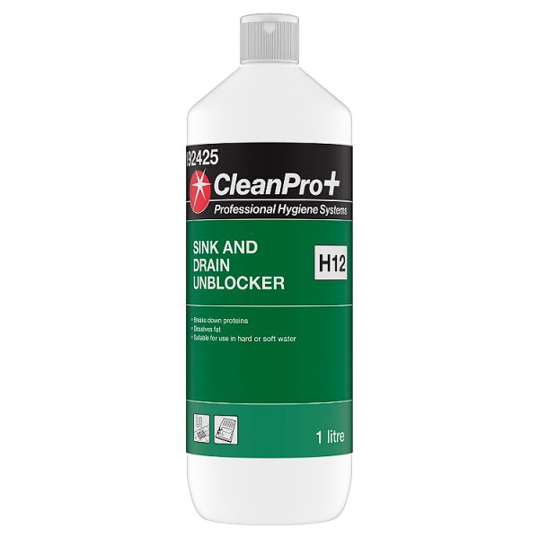 Drain Unblocker 1 x 1 Litre | Professional Sink & Drain Cleaner