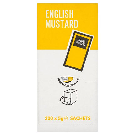 English Mustard | 200 x 5g English Mustard Sachets