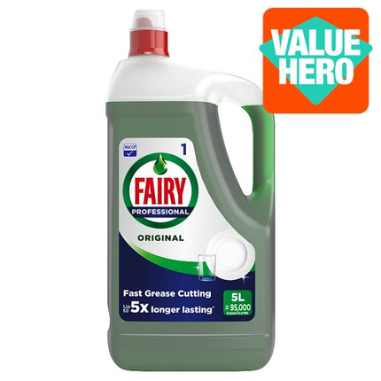 Fairy Washing Up Liquid 5L | Professional Original Formula