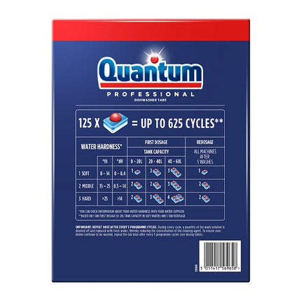 Finish Quantum Dishwasher Tablets 3 x 125 Tabs | Professional Formula