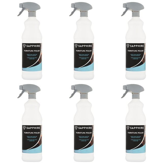 Furniture Polish 1 Litre Case of 6 | Professional Wood Polish