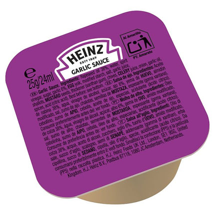 Garlic Dip | Heinz Garlic Sauce Dip Pots 100 x 25g