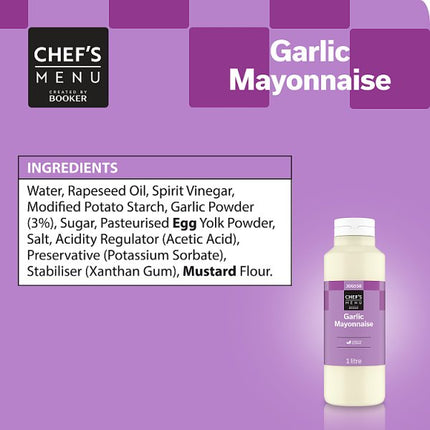 Garlic Mayonnaise | Chef's Menu 1 Litre