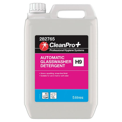 Glasswasher Detergent 5L | CleanPro+ Automatic Glasswasher Detergent