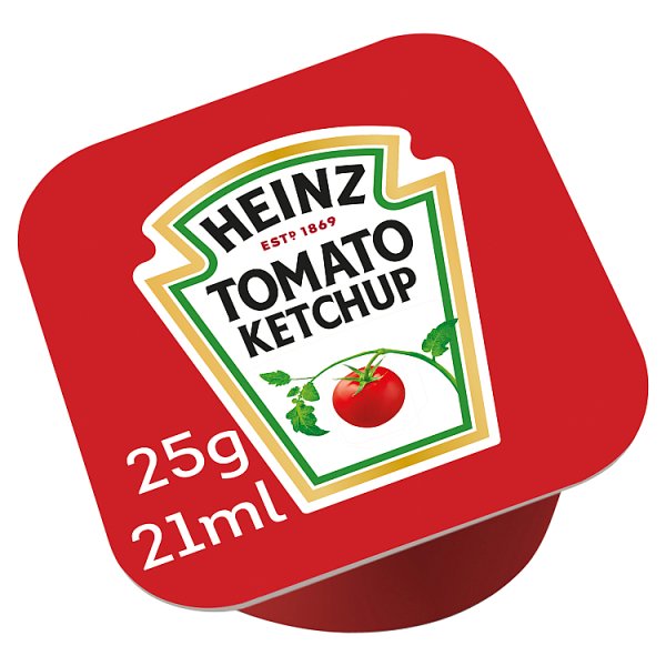 Heinz Ketchup | Tomato Ketchup Sachets 100 x 25g