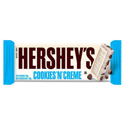 Hershey's Cookies 'N' Creme Chocolate Bar 24 x 40g