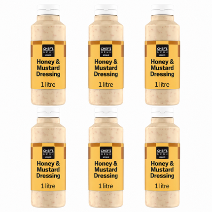 Honey Mustard Dressing | Chef's Menu Case of 6 x 1 Litre