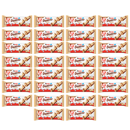 Kinder Bueno White Chocolate Bars 30 x 39g | Bueno White