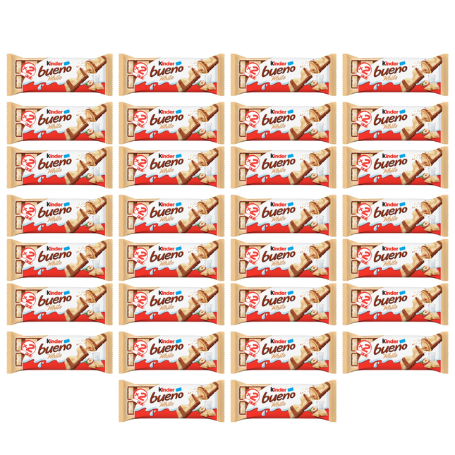 Kinder Bueno White Chocolate Bars 30 x 39g | Bueno White