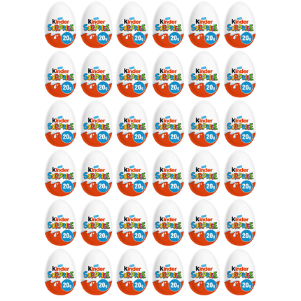 Kinder Surprise Chocolate Eggs With Toy Messages 36 x 20g