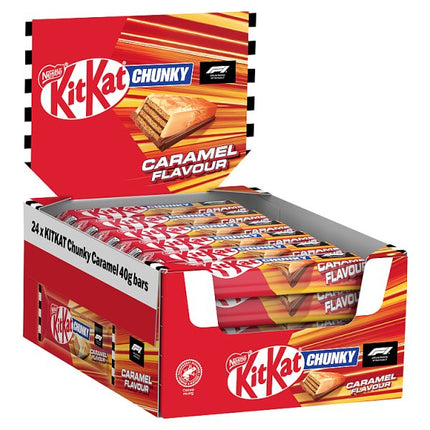 KitKat F1 Chunky Caramel Flavour Milk Chocolate Bar 40g