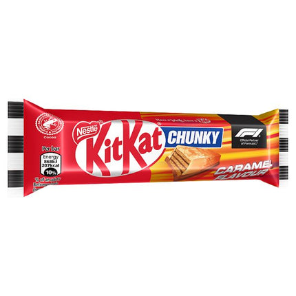 KitKat F1 Chunky Caramel Flavour Milk Chocolate Bar 40g