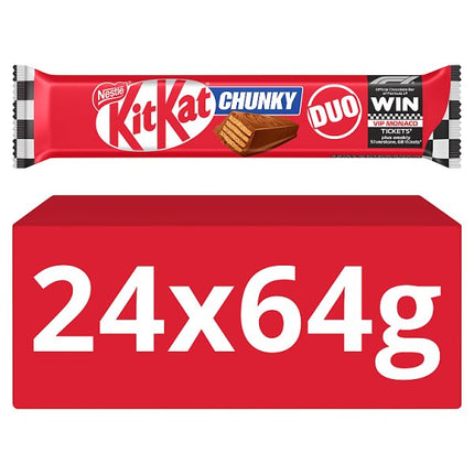 KitKat F1 Chunky Duo Milk Chocolate Bar Case of 24 x 64g