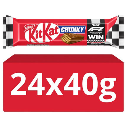 KitKat F1 Chunky Milk Chocolate Bar Case of 24 x 40g