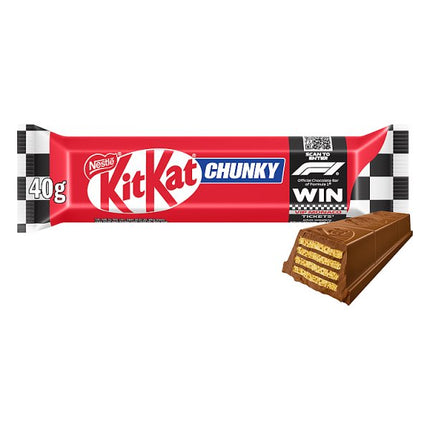 KitKat F1 Chunky Milk Chocolate Bar Case of 24 x 40g
