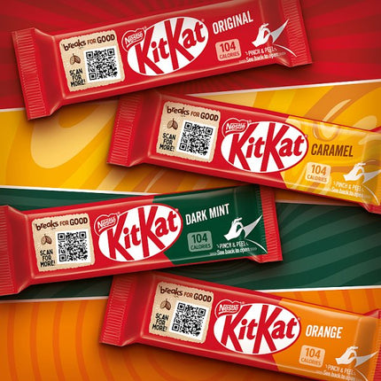 Kit Kat 2 Finger Milk Chocolate Biscuit Bar 72 x 20.7g