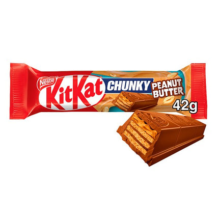 Kit Kat Chunky Peanut Butter Chocolate Bar 24 x 42g