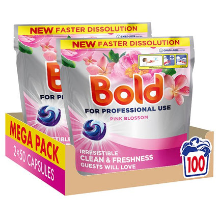 Laundry Capsules 100 Washes | Bold Professional Pink Blossom