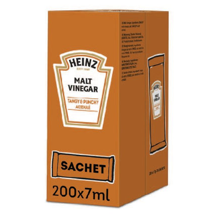 Malt Vinegar | Heinz Vinegar Sachets 200 x 7g