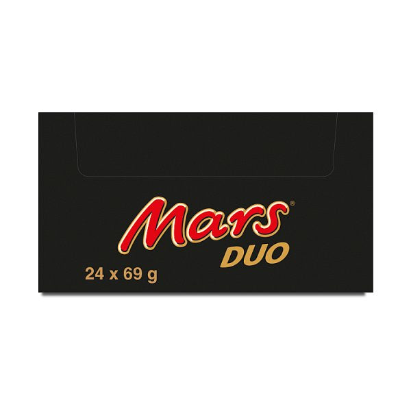 Mars Duo Caramel & Milk Chocolate Bar Case of 24 x 69g