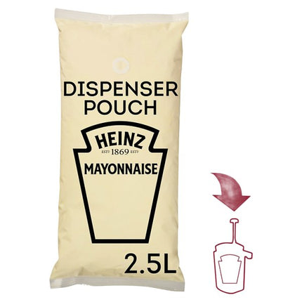 Mayonnaise | Heinz Dispenser Pouch 3 x 2.5 Litres