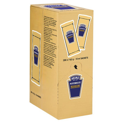Mayonnaise Sachets | Heinz Smooth & Creamy 200 x 10ml
