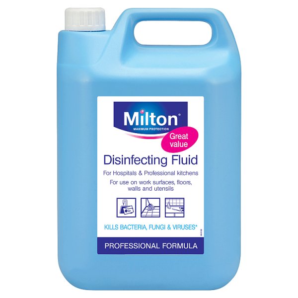 Milton Disinfecting Fluid 5L Professional Formula