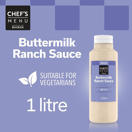 Ranch Sauce | Chef's Menu Buttermilk 1 Litre