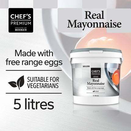 Real Mayonnaise | Chef's Premium 5 Litres