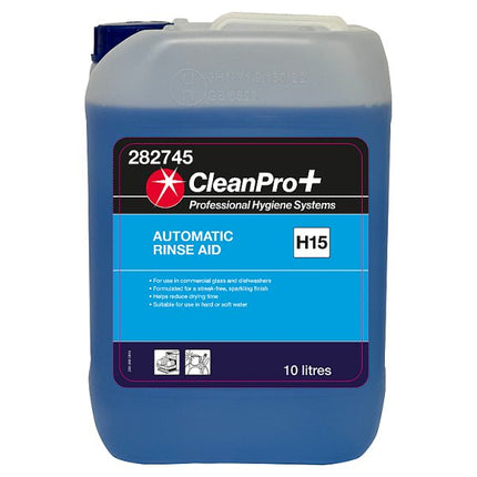 Rinse Aid 10L | CleanPro+ Automatic Dishwasher Rinse Aid H15