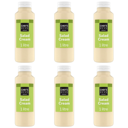 Salad Cream | Chef's Menu Case of 6 x 1 Litre