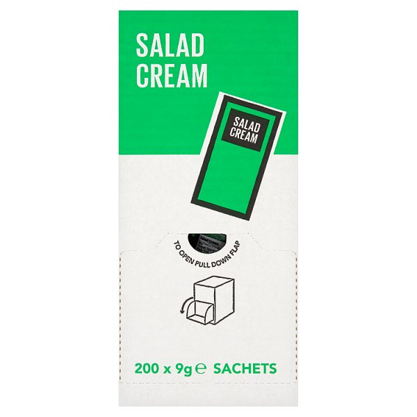 Salad Dressing Sachets | Salad Cream 200 x 9g
