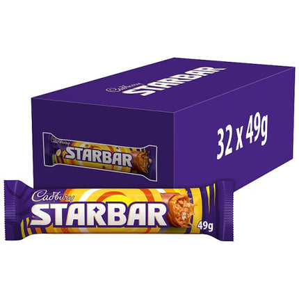 Starbar Chocolate 32 x 49g | Cadbury Starbar Chocolate Bar