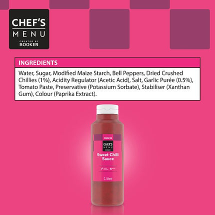 Sweet Chilli Sauce | Chef's Menu 1 Litre 