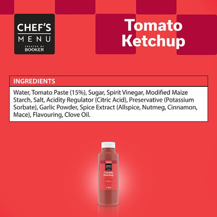 Tomato Ketchup | Chef's Menu 1 Litre