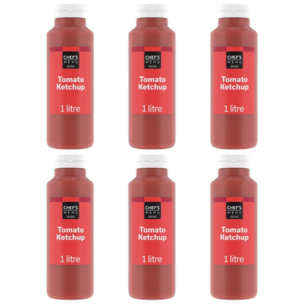 Tomato Ketchup | Chef's Menu Case of 6 x 1 Litre