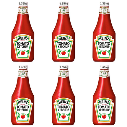 Tomato Ketchup | Heinz Case of 6 x 1.35kg