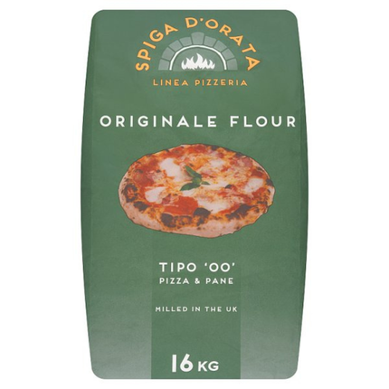 Spiga D'Oro Pizza & Pane Originale Flour 16kg catering sack of Italian-style pizza and bread flour for professional kitchens