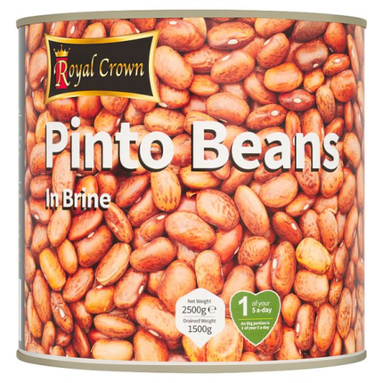 Royal Crown Pinto Beans in Brine 2.5kg | Catering Pinto Beans