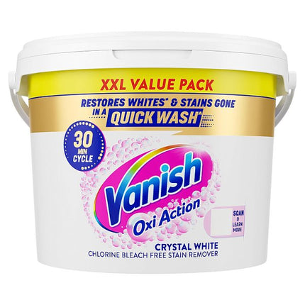 Vanish Oxi Action Stain Remover Powder 2.4kg | Crystal White