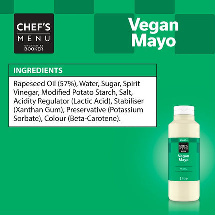 Vegan Mayonnaise | Chef's Menu 1 Litre