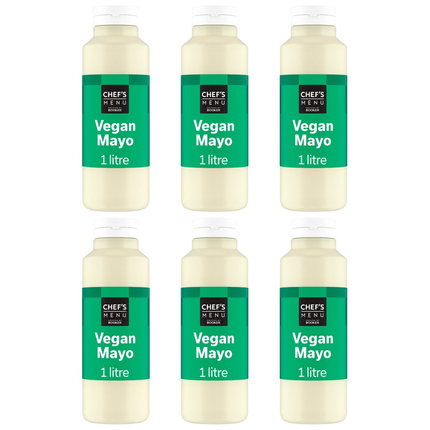 Vegan Mayonnaise | Chef's Menu Case of 6 x 1 Litre