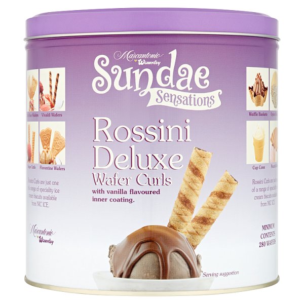 Wafer Curls | Marcantonio Waverley Rossini Deluxe 280 Pack