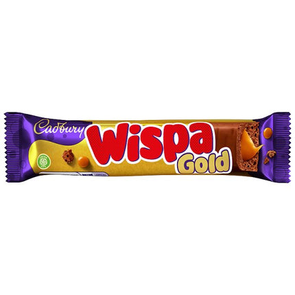 Wispa Gold Chocolate Bar 48 x 48g | Cadbury Wispa Gold