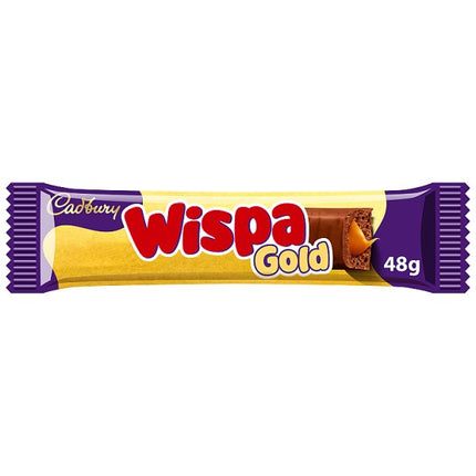 Wispa Gold Chocolate Bar 48 x 48g | Cadbury Wispa Gold